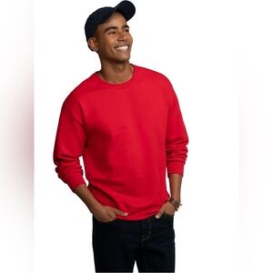 Fruit of the Loom Red‎ Crewneck Sweatshirt XL